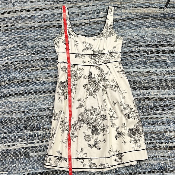 Teeze Me black & white toile A-Line dress with bow detail Size 7 - Picture 9 of 10